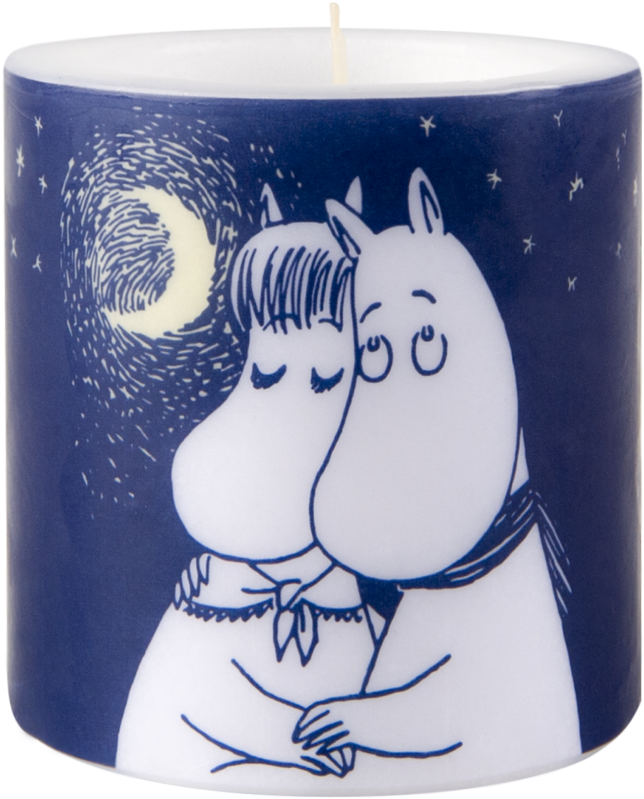 Muurla Moomin Winter Romance Candle 8cm - Candle (1100x1252), Png Download