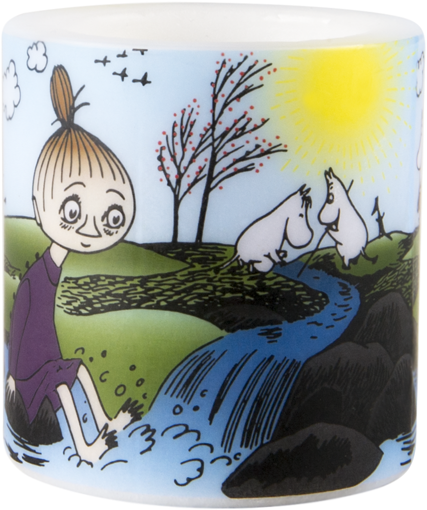 Muurla Moomin Spring Candle 8cm - Candle (994x1139), Png Download