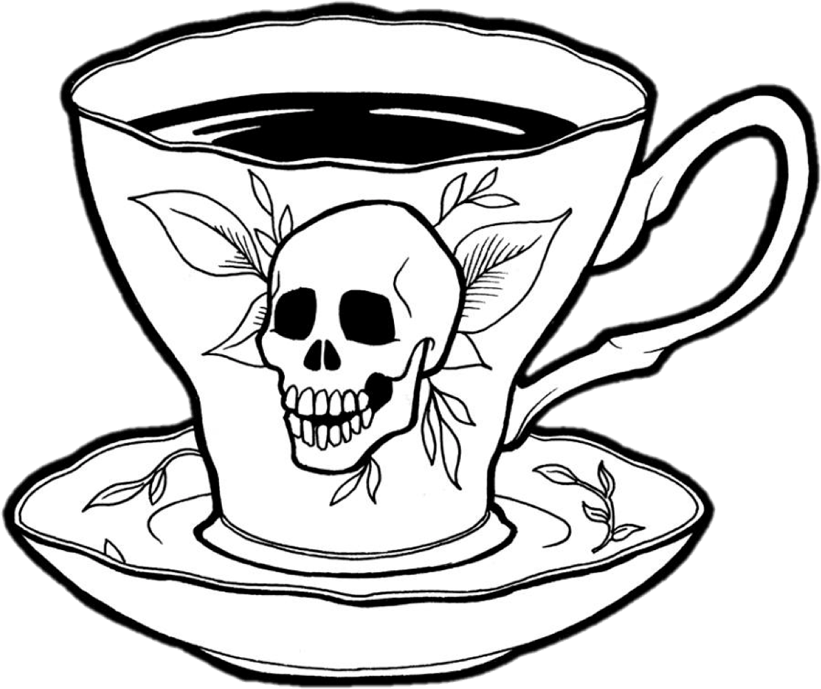 Death Cafe (1273x1125), Png Download