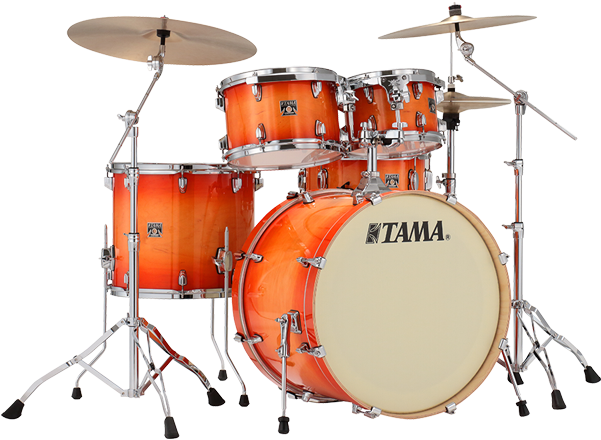 Tlb - Tama Superstar Classic 5-piece Shell Pack - Mahogany (600x600), Png Download