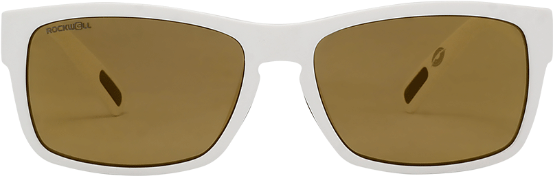 White Matte/copper - Sunglasses (835x1026), Png Download