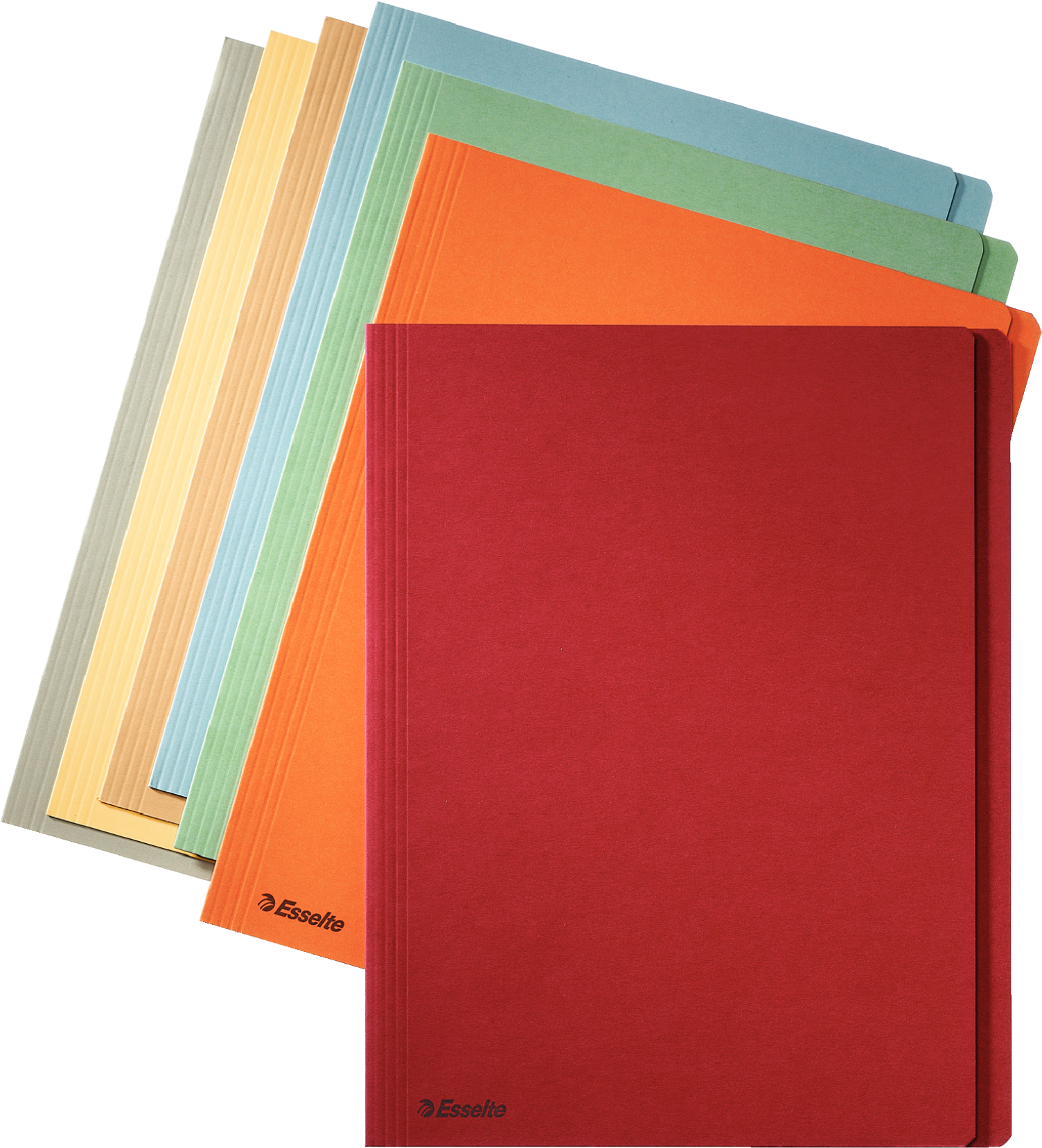Esselte Manilla Insert Folder With Side Tab - Esselte Chemise De Classement Orange, Ft A4 1 Unité(s) (1575x2362), Png Download