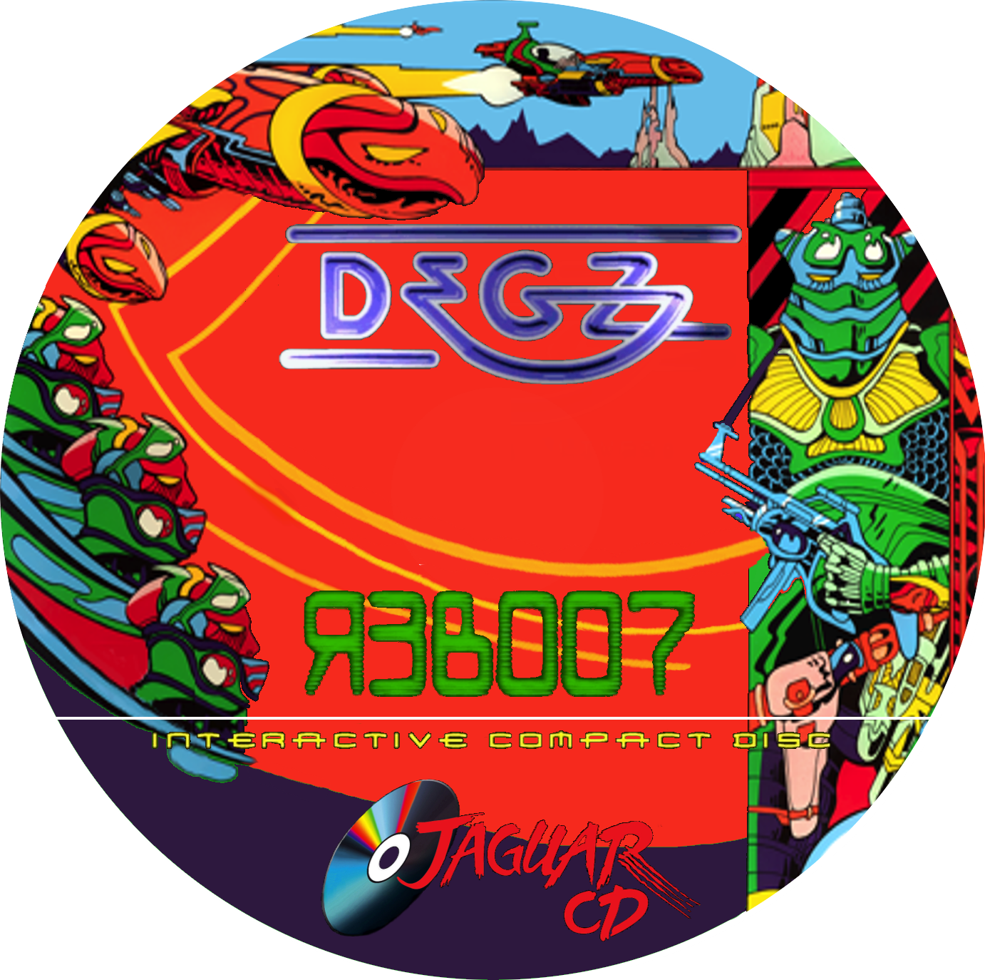 Arcade Deco - Label (1382x1374), Png Download