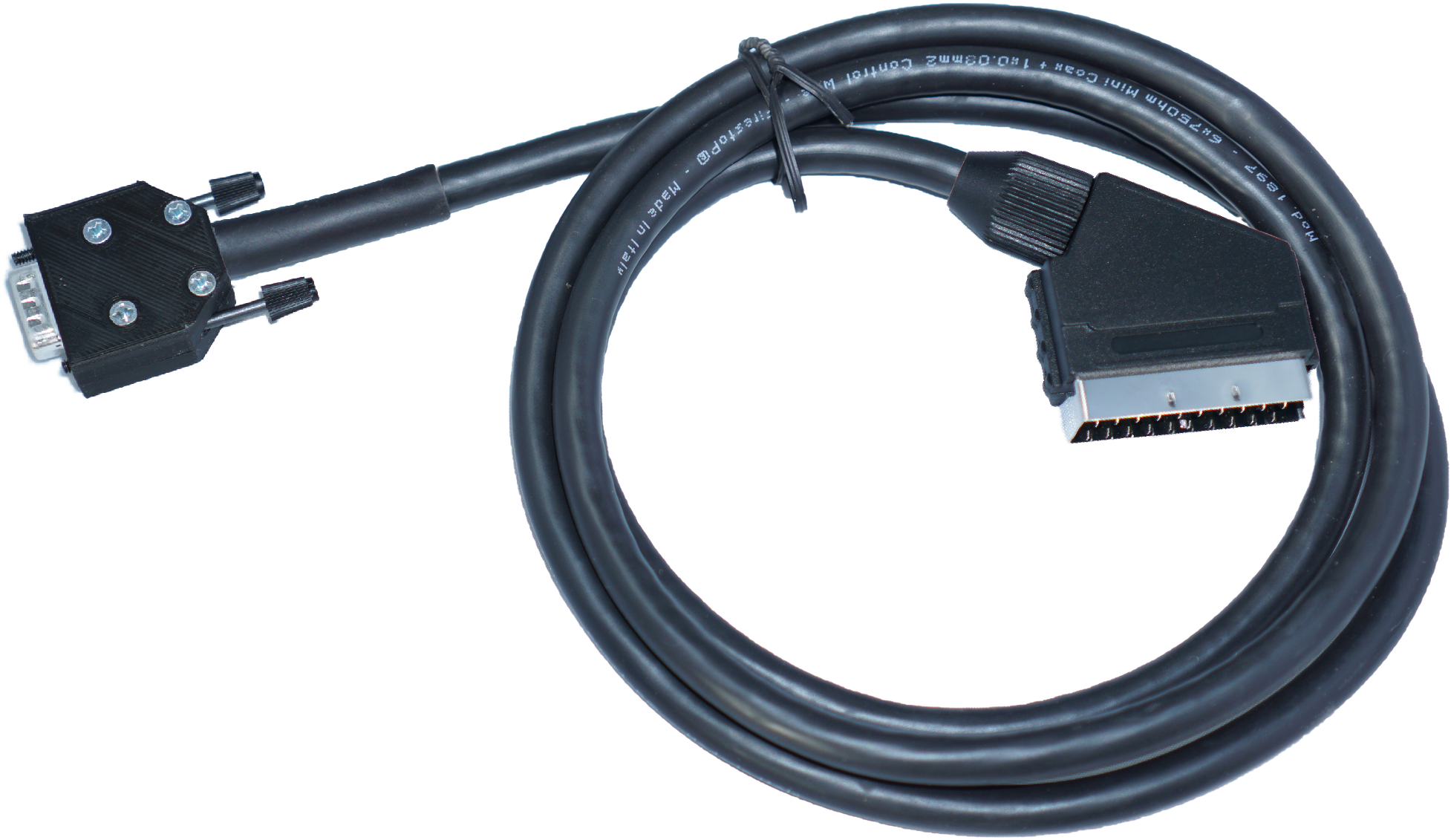 Db9 To Scart For Atari 5200 Sophia Board (2138x1426), Png Download