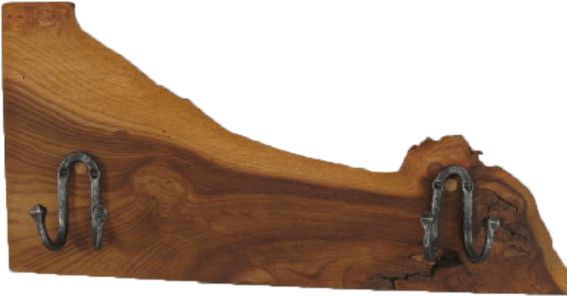 Coat Rack, Handmade From Local Wood And Handmade Hooks - Rifle (800x800), Png Download