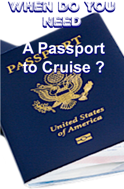 Do You Need A Passport To Cruise From A U - Passport (414x750), Png Download