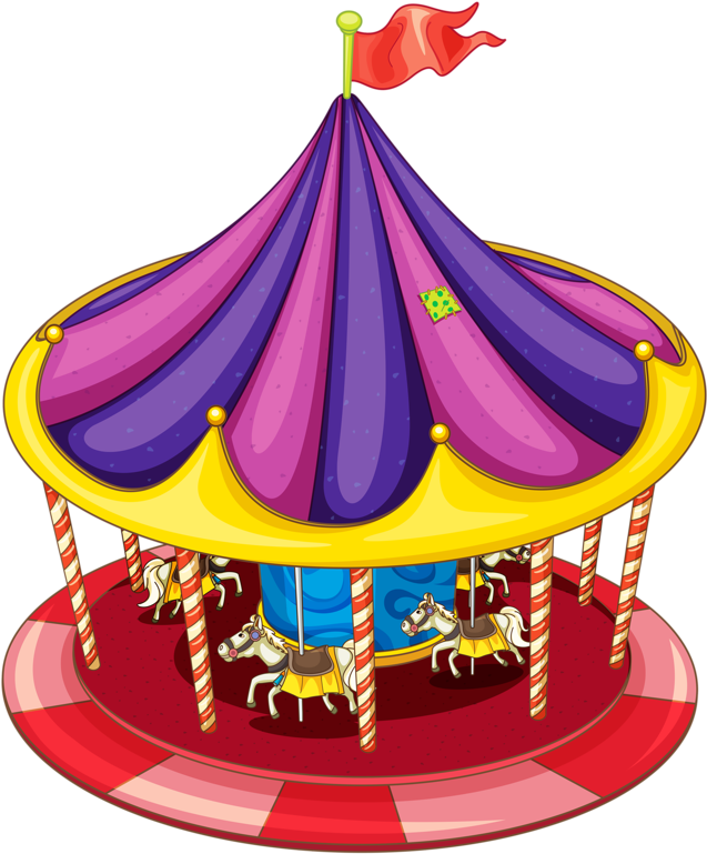 Фото, Автор Soloveika На Яндекс - Parque De Diversiones Dibujo (670x800), Png Download