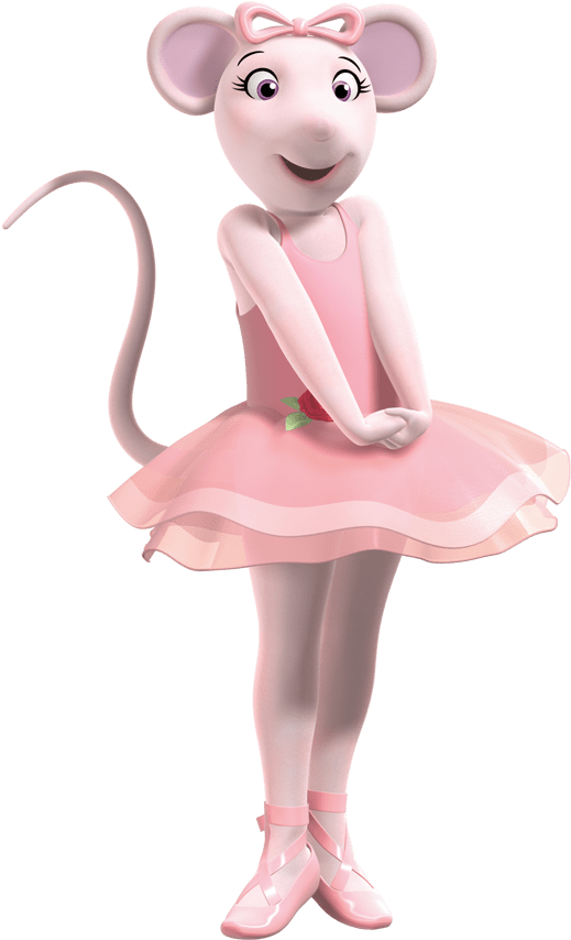 Angelina Delighted - Angelina Ballerina Angelina (563x881), Png Download