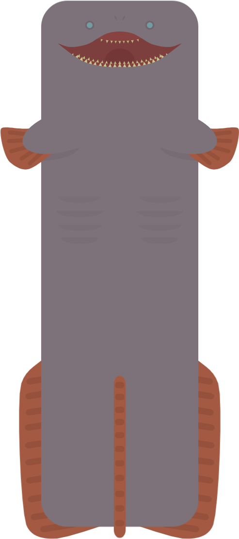 Animaldeep Sea Leviathan - Illustration (500x1200), Png Download