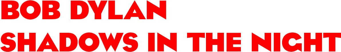 Bob Dylan 'shadows In The Night' - Jesse Rose Fly Tonight Vinyl Record (1200x300), Png Download