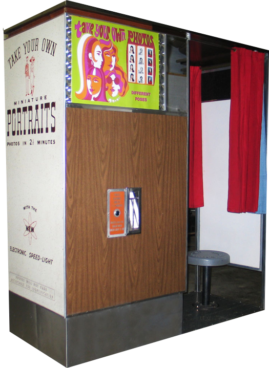 Model 14 Retro Vintage Photo Booth - Vintage Photo Booths (525x719), Png Download