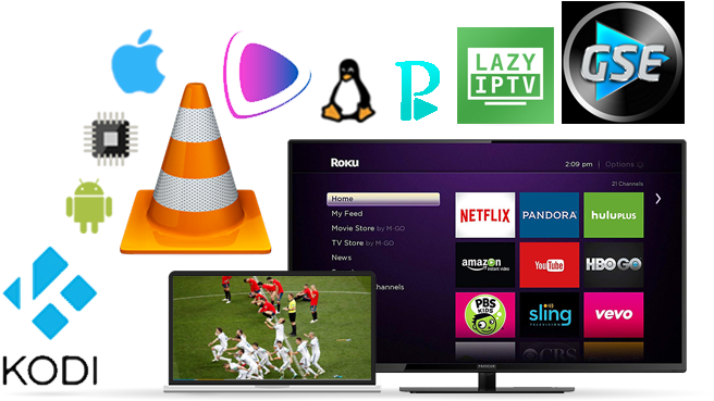 Iptv Players - Proscan 32" 720p 60hz Led Hd Tv + Roku Stick Included! (730x435), Png Download