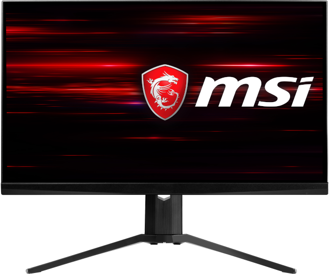Msi Announces Oculux Nxg251r - High Response Time Monitor (645x537), Png Download