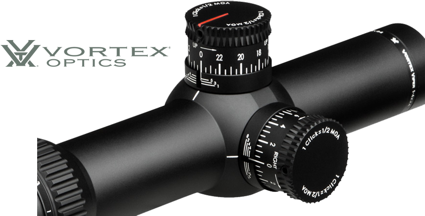 Vortex Pst 1-4x24 - Vortex 4-16x44 Viper Hs-t Riflescope (vmr-1 Mrad Reticle) (966x441), Png Download