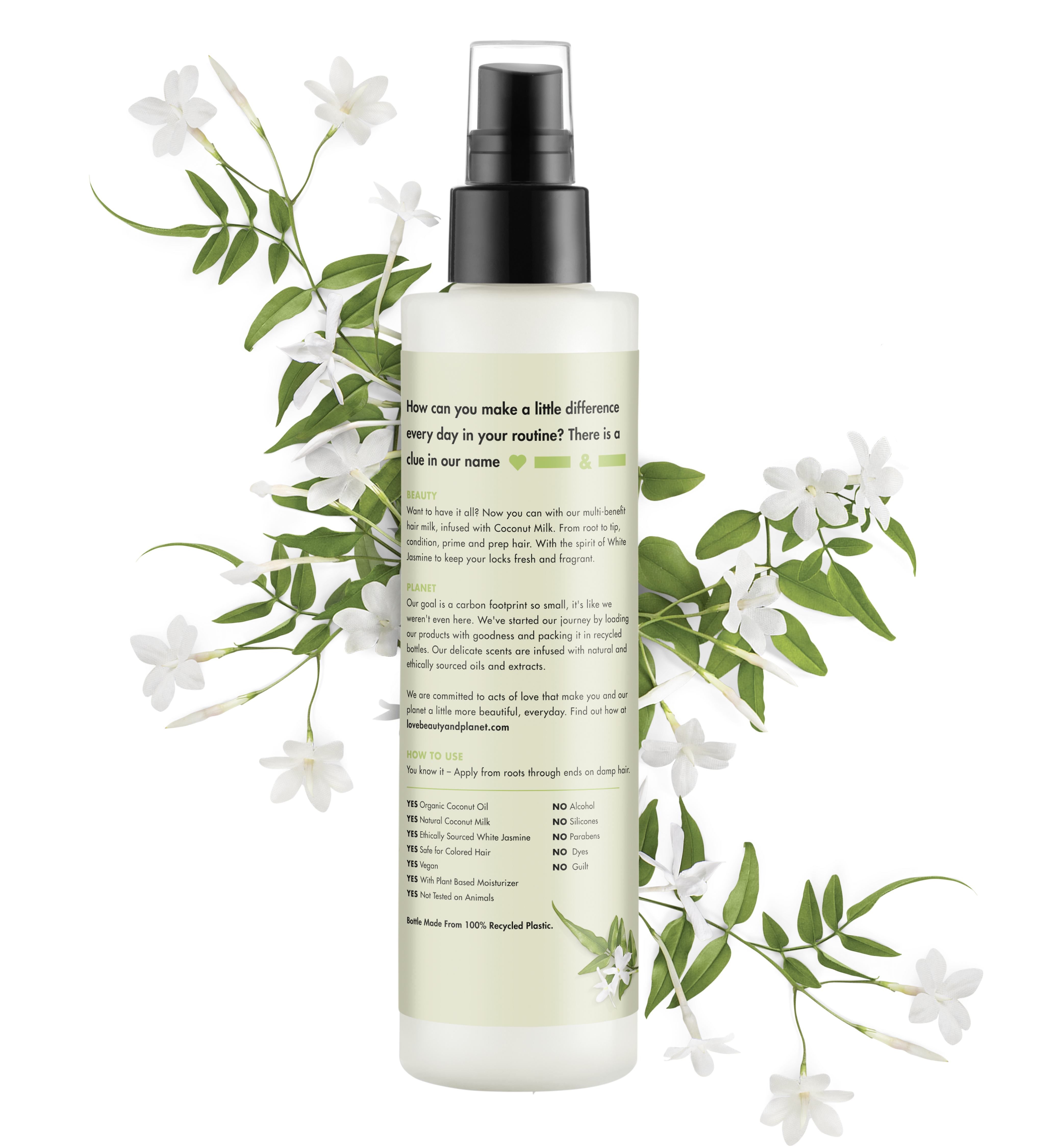 Love Beauty And Planet Medium Hold & Volume Hair Spray - Hair Spray (5000x5000), Png Download