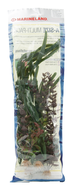 Plant Multi-packs - Marineland Tall Plastic Plant Assortment: Assortment (640x640), Png Download