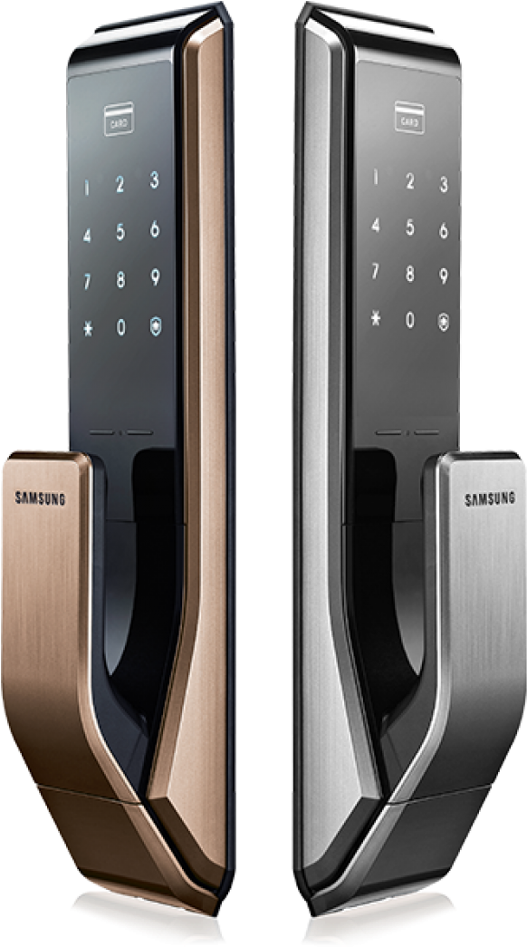 Shs-p717 Digital Door Lock - Samsung Digital Door Lock H705 (1200x1200), Png Download