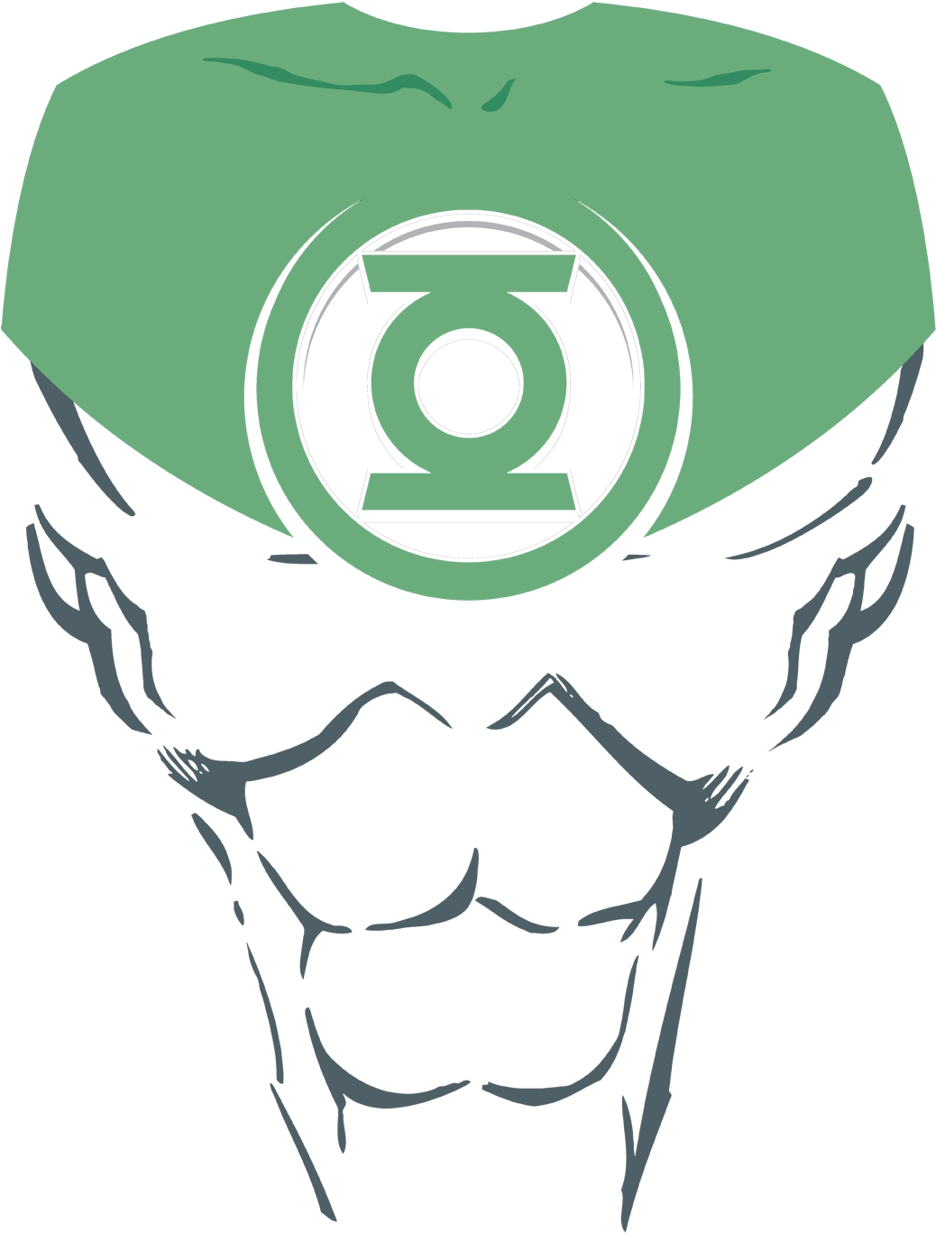 Green Lantern Jon Stewart Men's Long Sleeve T-shirt - Green Lantern Costume Snap Suit - 12-18 Months (1119x1380), Png Download