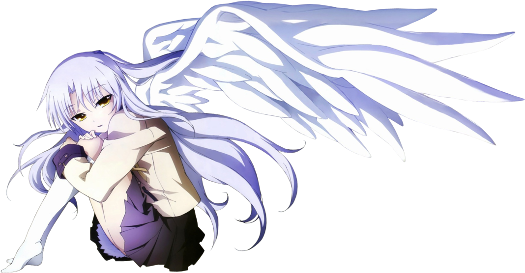 Angel Beats Kanade (1083x585), Png Download