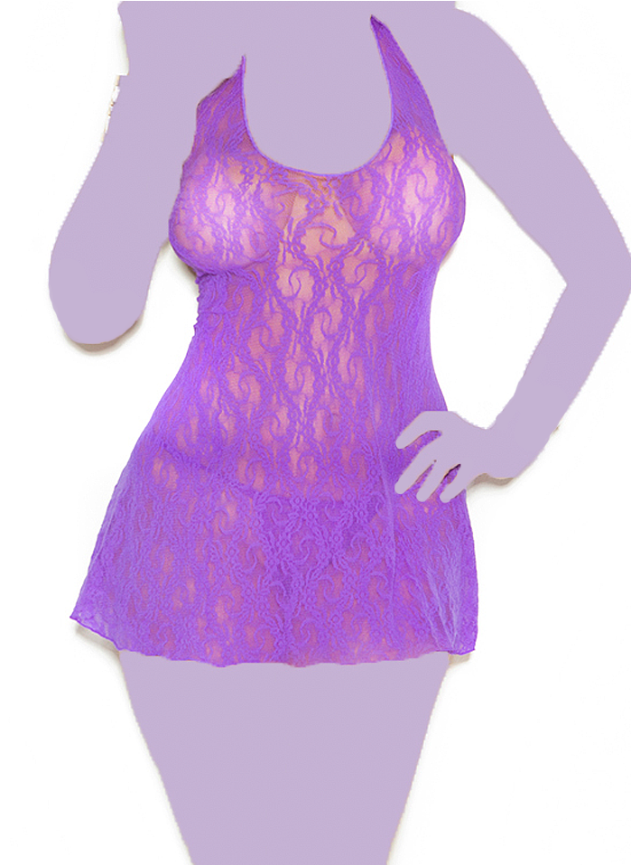 Swirl Lace Halter Dress - Dress (1024x1024), Png Download