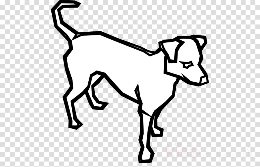 Simple Dog Drawing Clipart Labrador Retriever Puppy - Drawing (900x580), Png Download