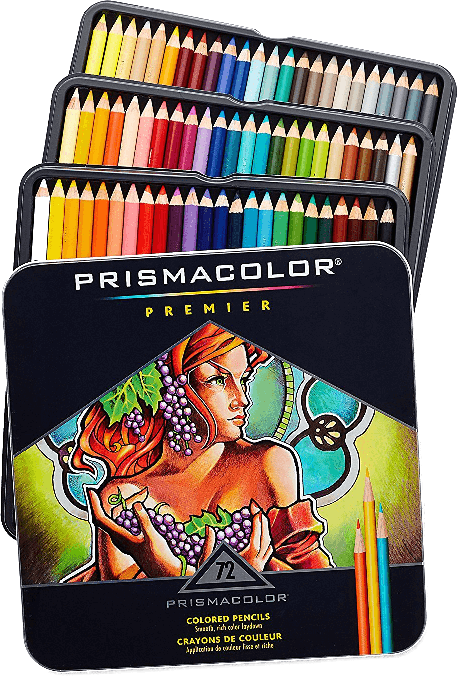 Prismacolor Premier Pencils - Prismacolor Premier Soft Core Colored Pencils (1380x1380), Png Download