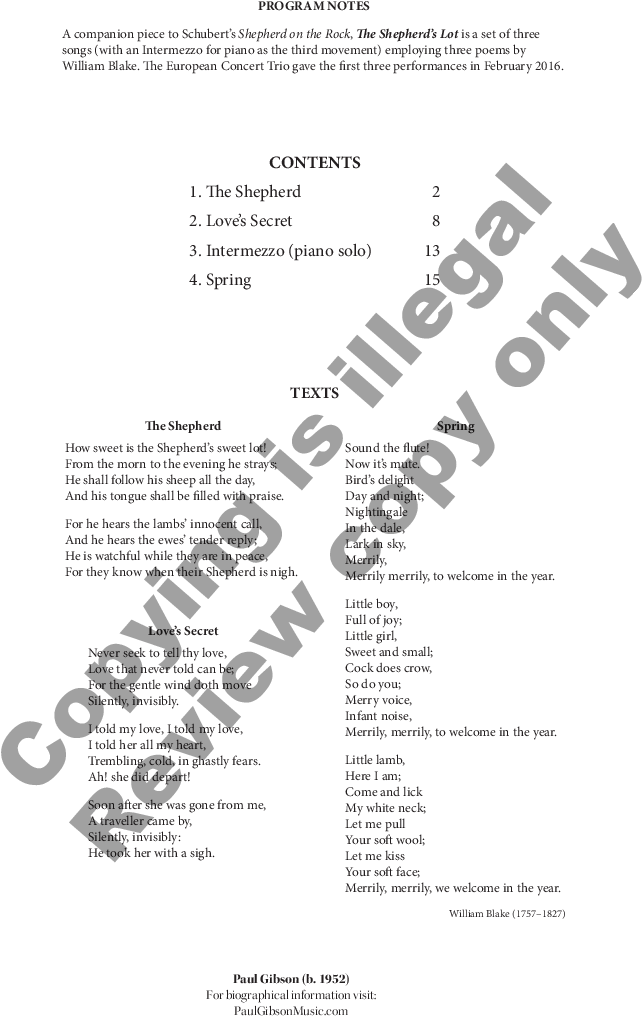 Paul Gibson - E - C - Schirmer Music Co - - Am Not Yours Sheet Music (864x1152), Png Download