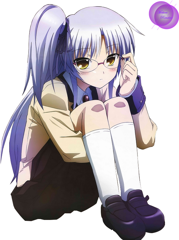 Angel Beats! - Student President Kanade Big Towel (643x800), Png Download