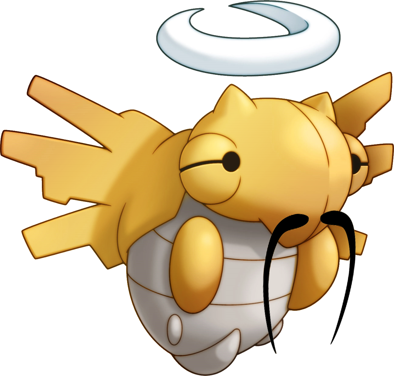 Fumanchu - Shedinja Cool (1299x1240), Png Download