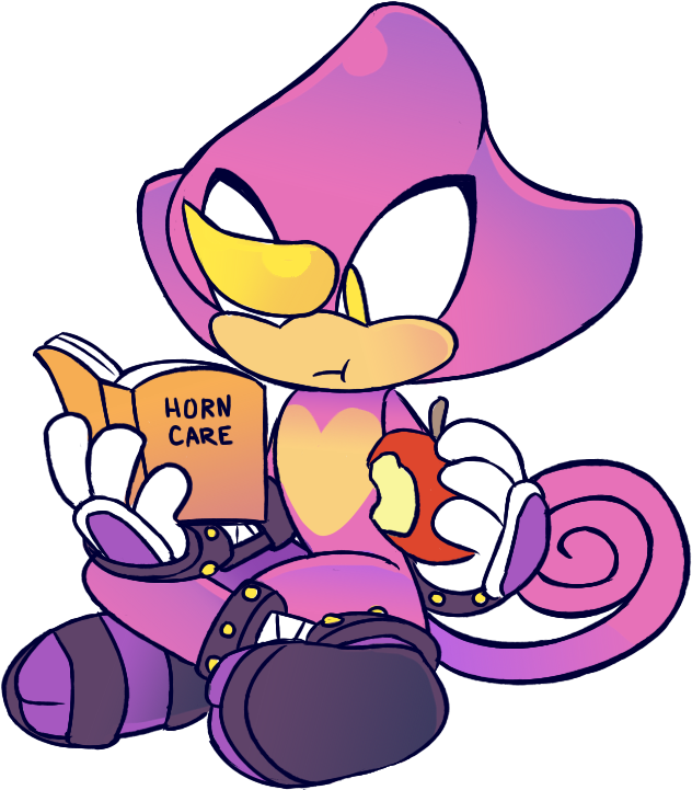 [at] Espio - Espio The Chameleon (664x752), Png Download