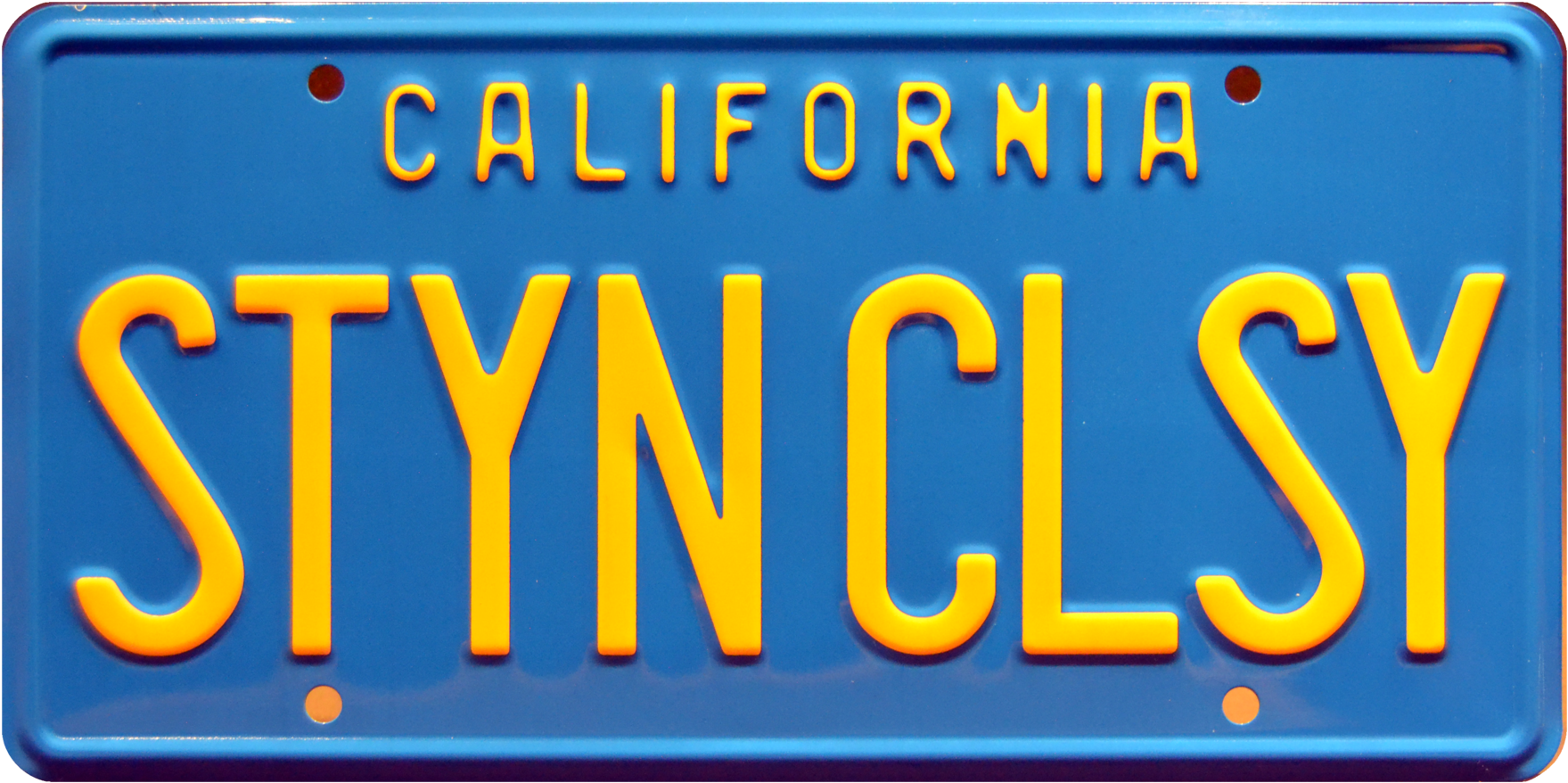 Styn Clsy Prop Plate Movie Memorabilia From Anchorman - Cheech & Chong's Up In Smoke / Love Machine / Muf (2048x1170), Png Download