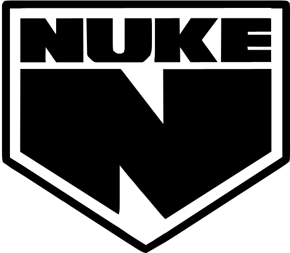 New Logo Kickass Black Full - Nuke Optics (591x521), Png Download