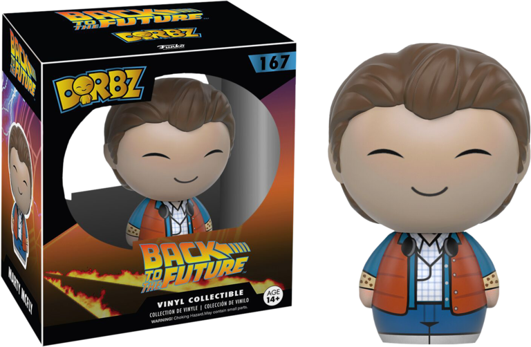 Back To The Future - Funko Pop Back To Future (768x502), Png Download