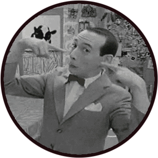In 1982, Reubens Put Up A Show About A Character He - Pee Wee (578x580), Png Download