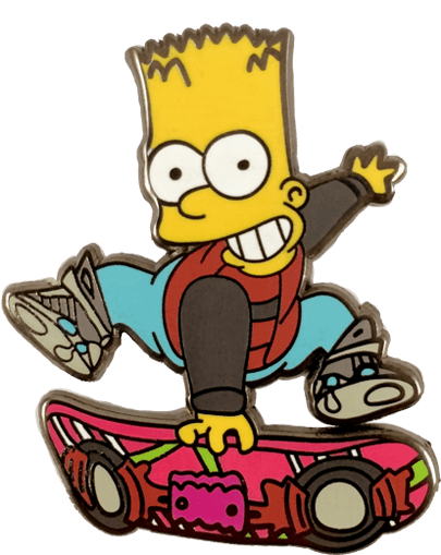 Barty Mcfly Lapel Pin - Lapel Pin (800x800), Png Download