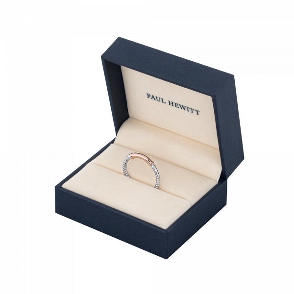 Paul Hewitt Ring Rope Starboard Ip Rose Gold/stainless - Ring (600x600), Png Download