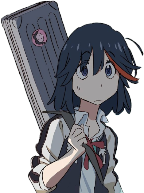 √error For A First Transparent Done On My Phone At - Ryuko Matoi (500x655), Png Download