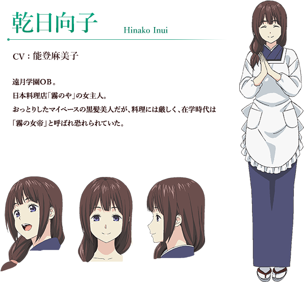 Https - //rei - Animecharactersdatabase - Com/uploads/chars/1- - Food Wars Hinako Inui (650x580), Png Download