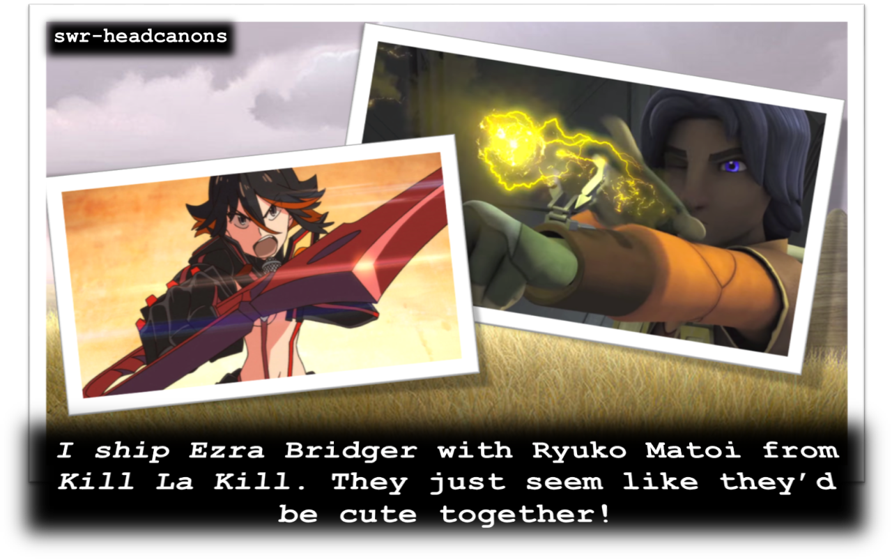 I Ship Ezra Bridger With Ryuko Matoi From Kill La Kill - Shakespeare For Kids: Four Plays Adapted To Perform (1280x803), Png Download