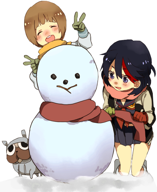 Watch Kill La Kill Episode 14 English Dubbed Http - Mako Mankanshoku (524x642), Png Download