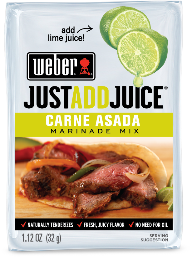 Just Add Juice Carne Asada Marinade - Weber Carne Asada (697x900), Png Download