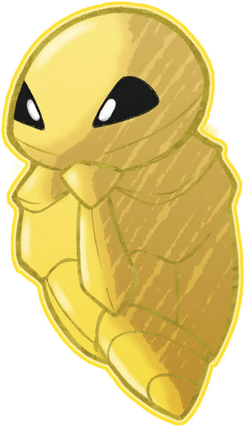 Kakuna - Cartoon (540x900), Png Download