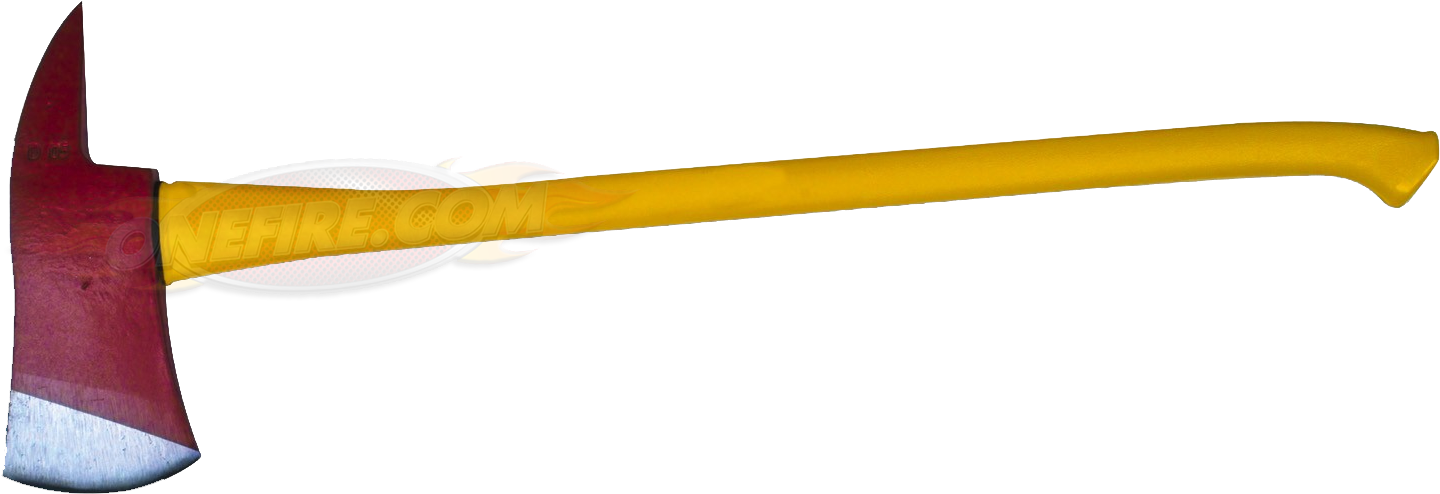 Axe Clipart Fire Dept - Firefighter Pick Head Axe (1500x572), Png Download