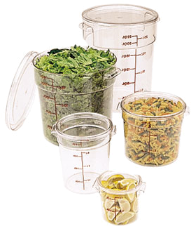 Food Storage Container, Round, Camwear 8 Qt, Cambro - Cambro Rfscw1-135 Camwear 0.9l Round Food Storage Container (800x800), Png Download