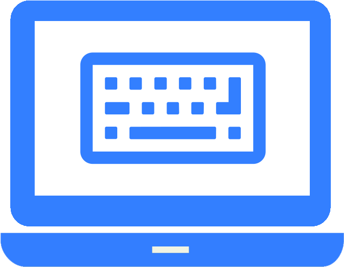 Laptop Keyboard - Keyboard Icon Font Awesome (712x546), Png Download