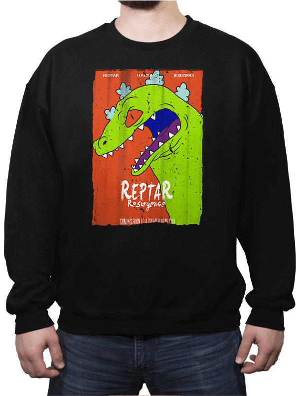 Crew Neck Sweatshirt (800x800), Png Download