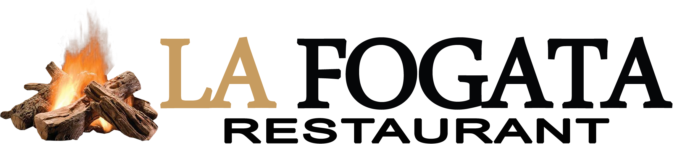 La Fogata Restaurante (2292x496), Png Download