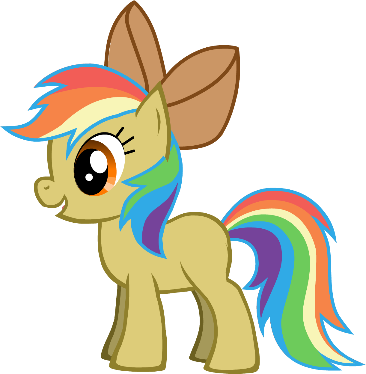 Chat/logs/08 November 2013 - Rainbow Dash No Wings (3320x2600), Png Download