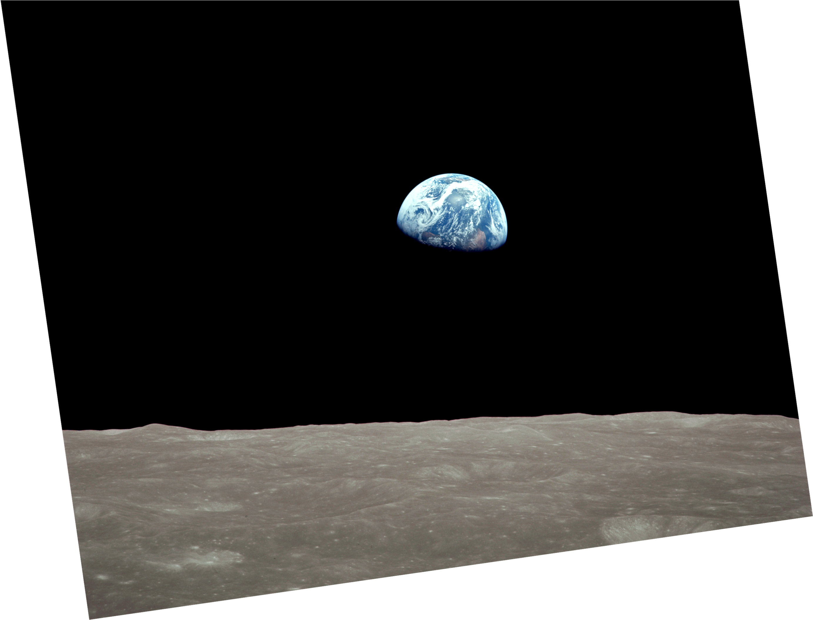 Png First Color 4k - Earth Rise (3840x2160), Png Download