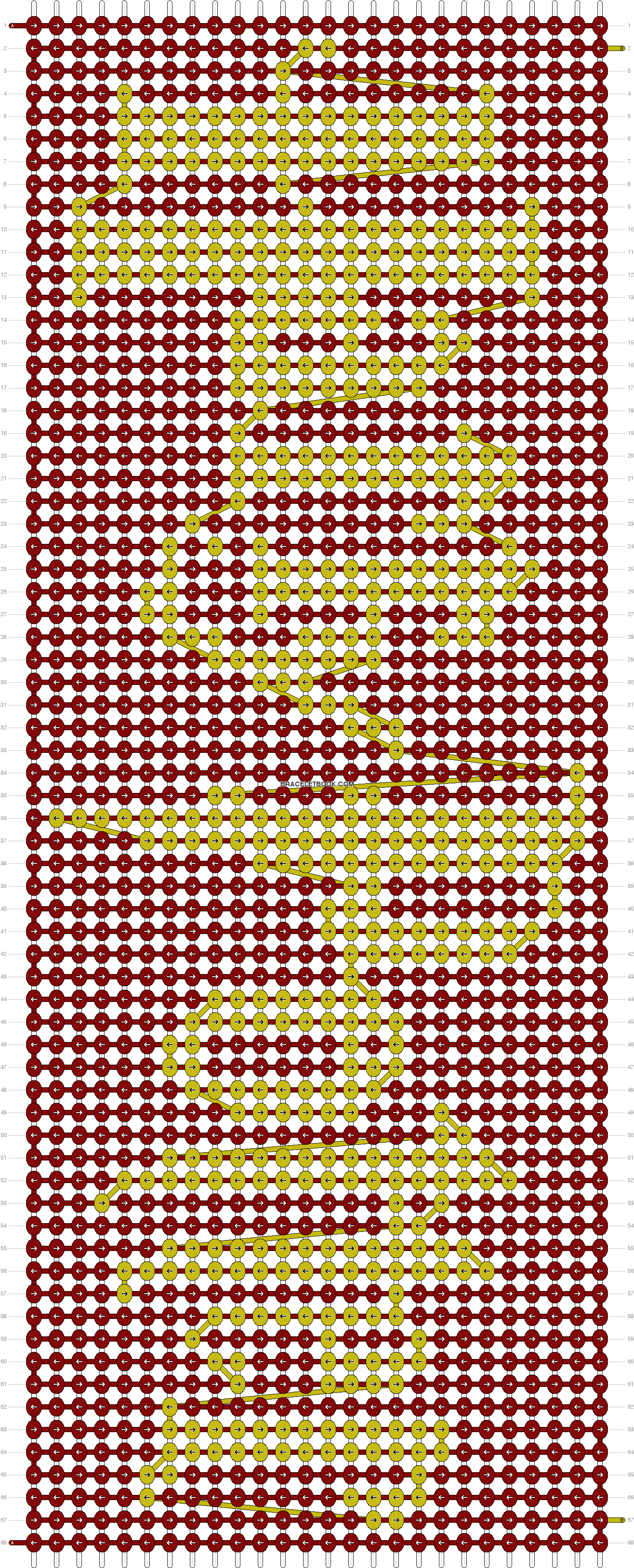 Friendship Bracelet (1468x3608), Png Download